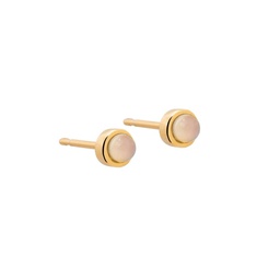 Chloe gemstone studs (Pink)