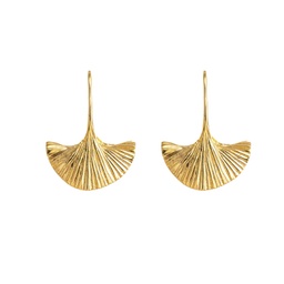Carmen short earrings (Silver plated with gold plating)