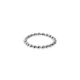 Eclipse thin ring (Silver, 11)
