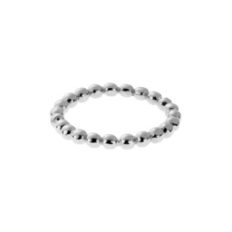 Eclipse thin ring (Silver, 11)