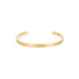 Matte unisex bracelet (Silver plated with gold plating)