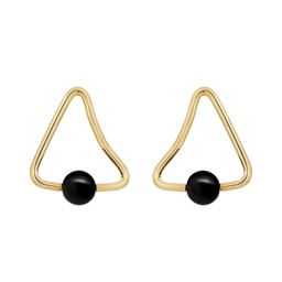 Pia earrings (Black)