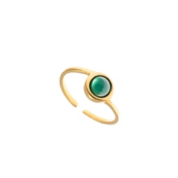 Anillo pequeño Chloe (Verde)