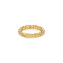 María ring (Silver plated with gold plating, 11)