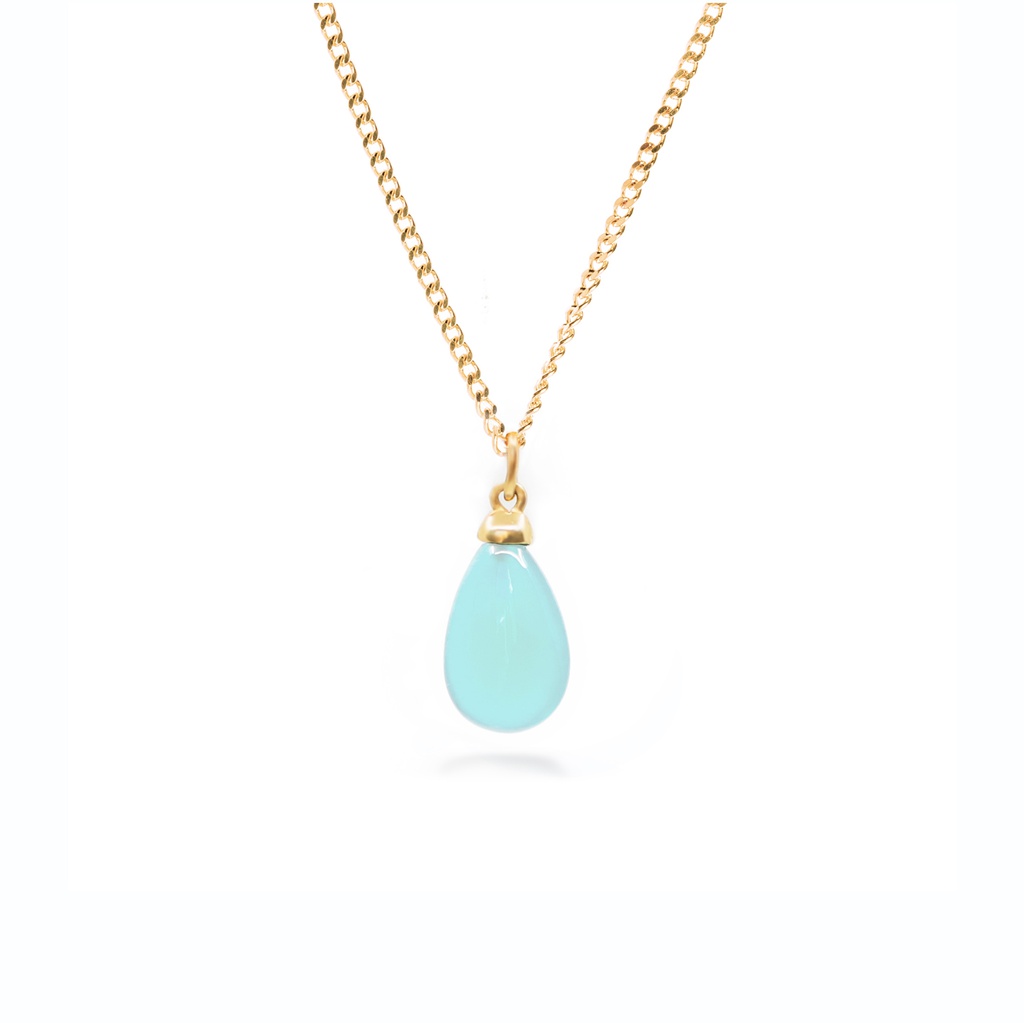 Cate aqua necklace