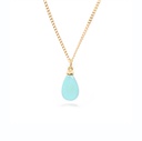 Cate aqua necklace