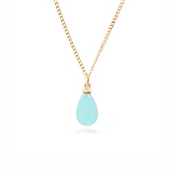 Cate aqua necklace