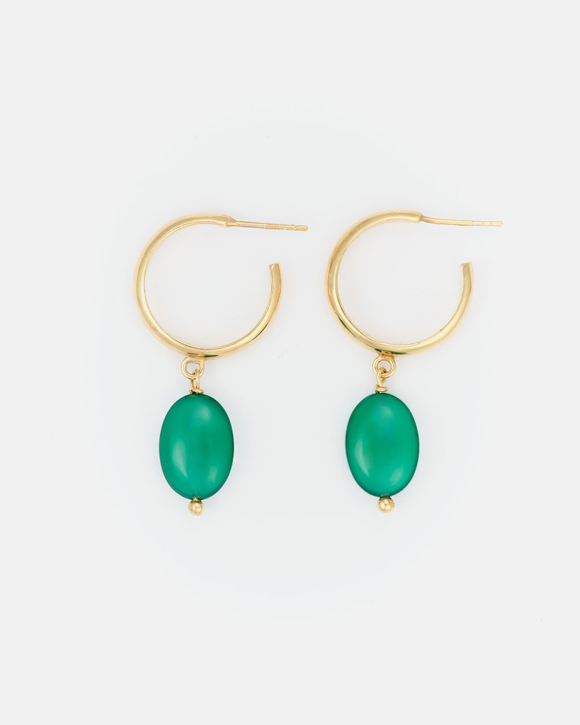 Argollas verdes Capri