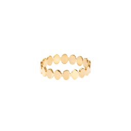 Kubik gold thin ring  (11)