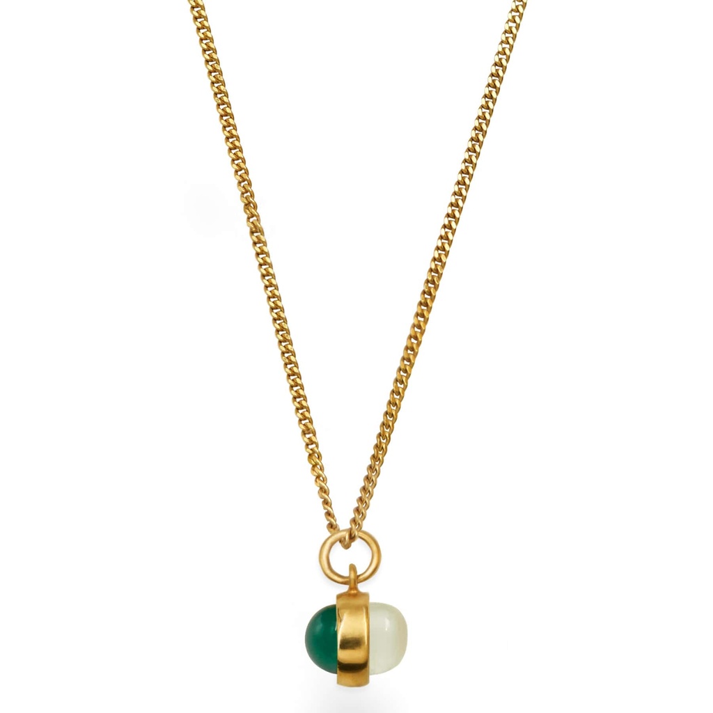 Gemstones bicolor necklace Chloe